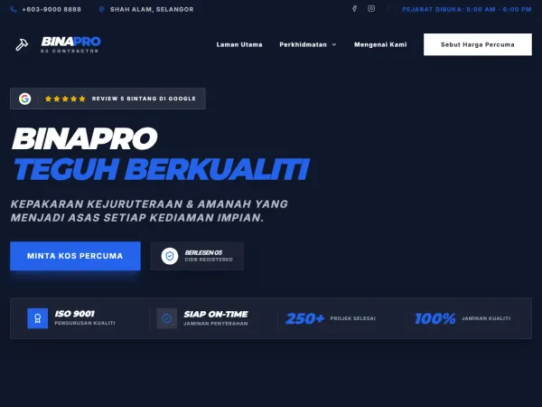BinaPro — Contractor Blueprint